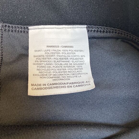 Nike Black Skirt with Pink Logo - Picture 3 of 8